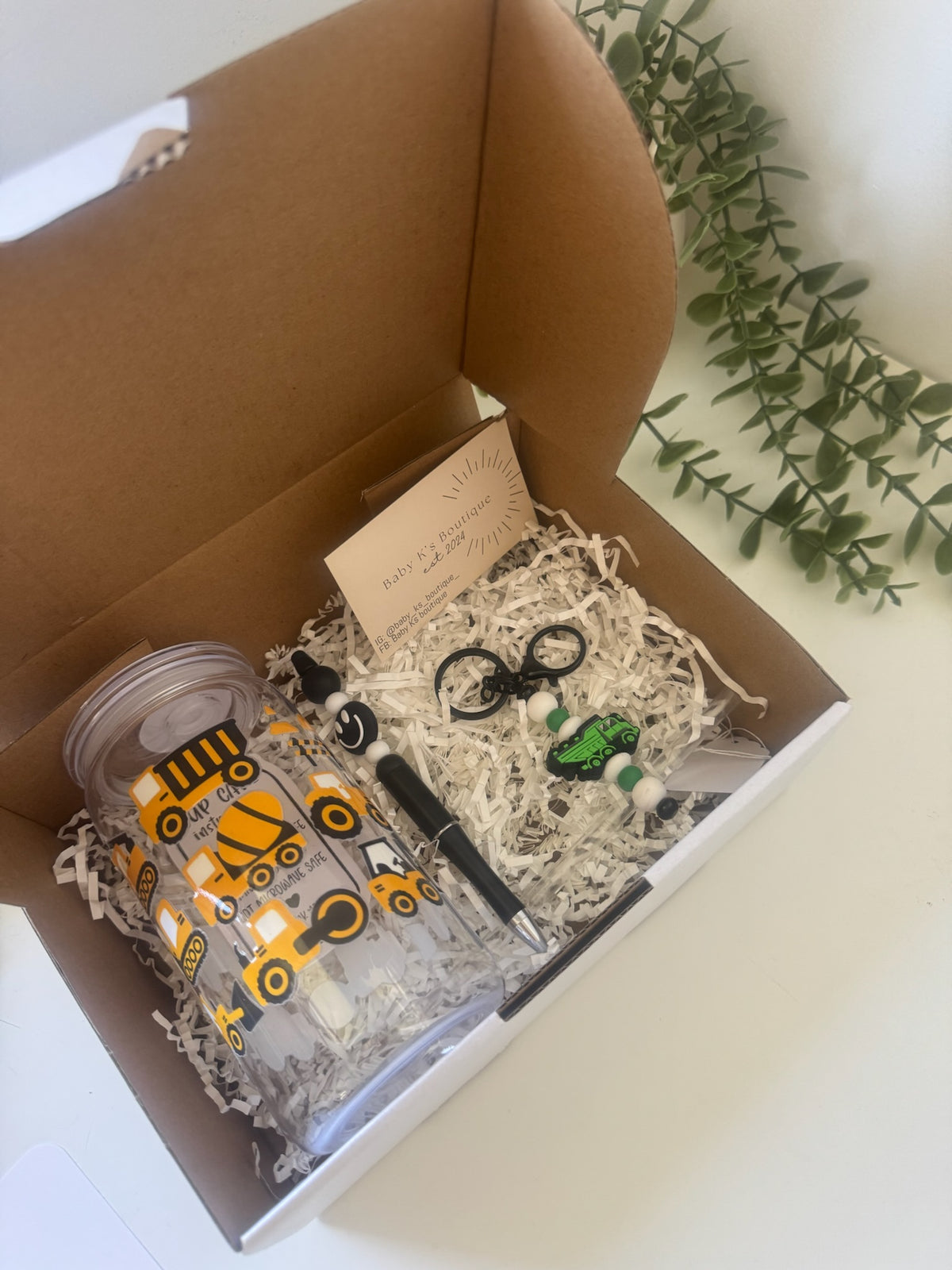 Trucks premade gift box