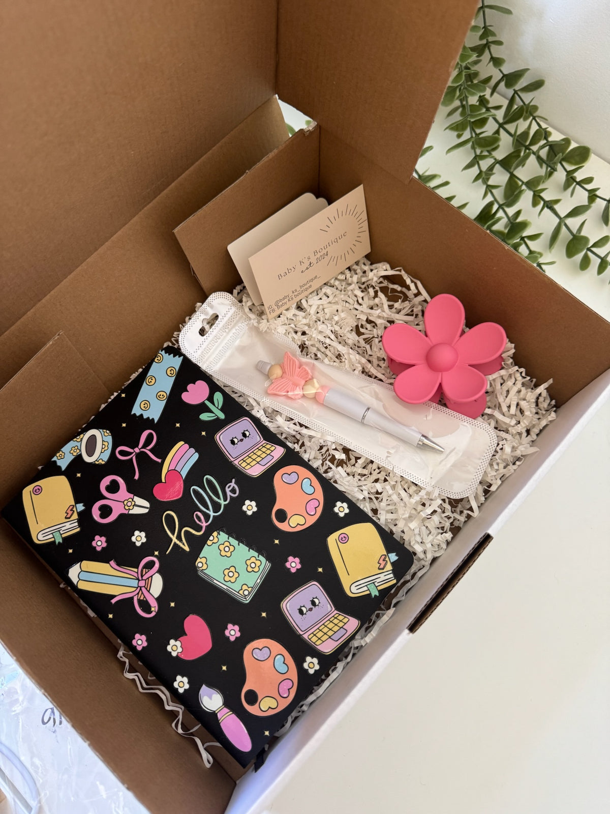 Teacher premade gift box