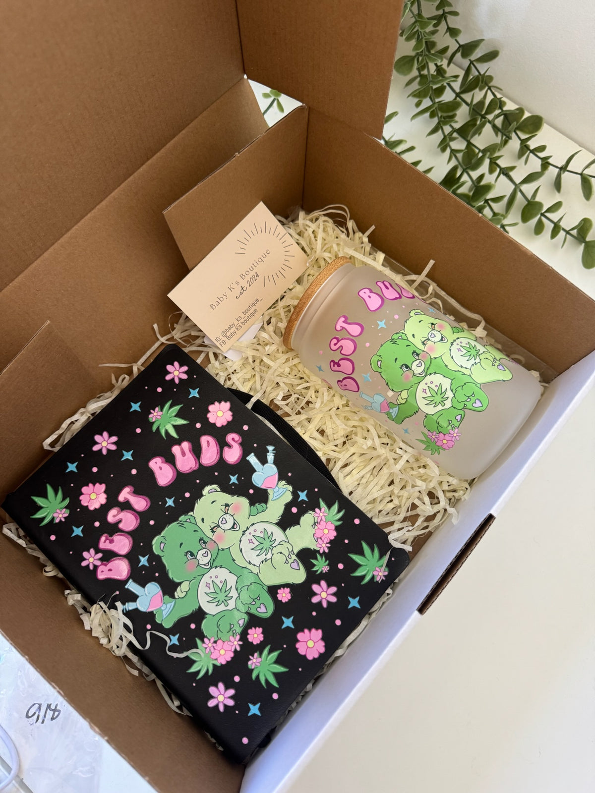 Best buds Care Bears premade gift box