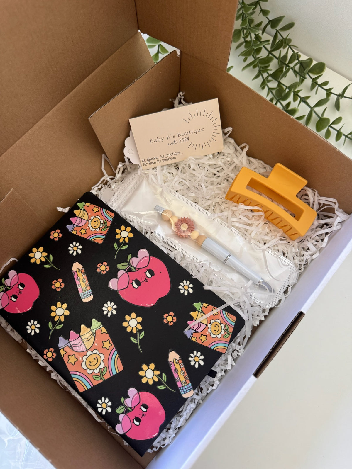 Teacher premade gift box