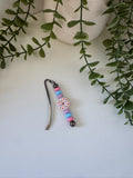 Doughnut silicone beaded bookmark