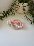Pink infinity teether