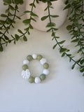 Sage leaf teether