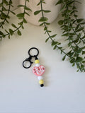 Be kind metal keychain