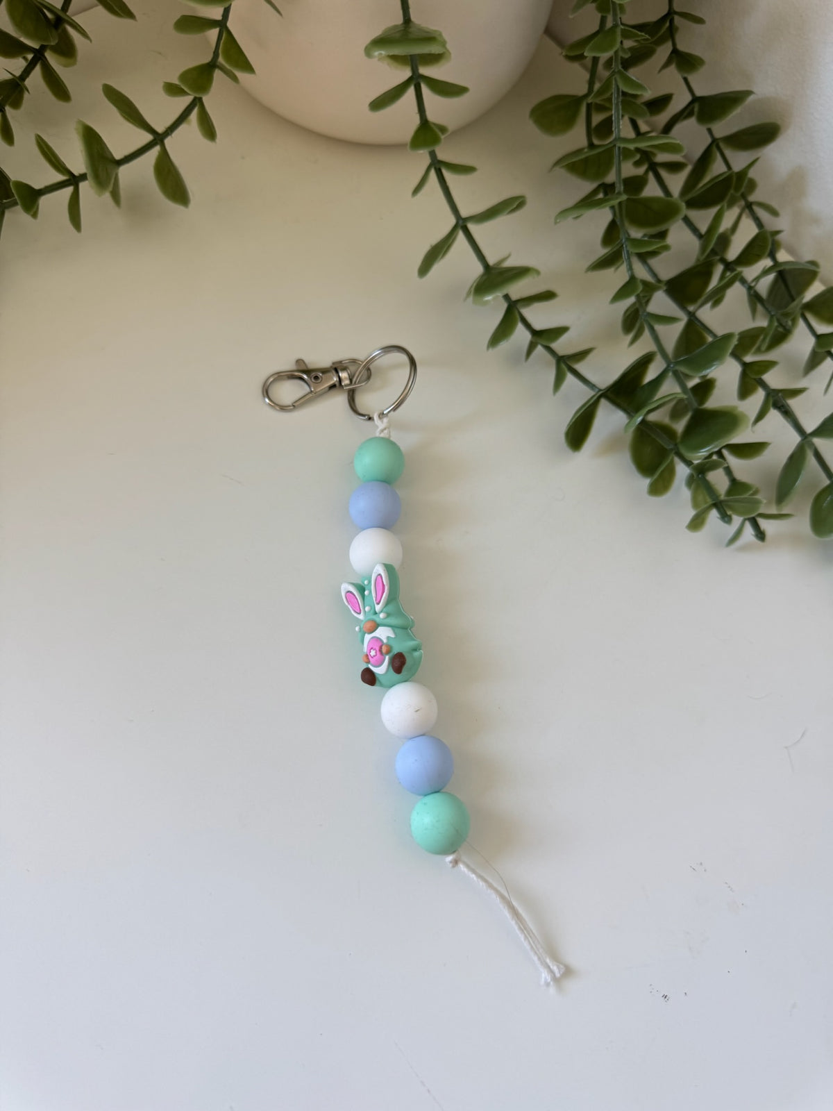 Easter string keychain