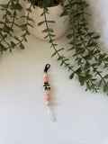 Skull string keychain