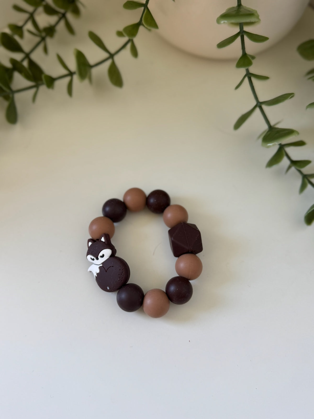 Raccoon teething ring