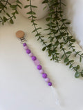 Purple arch dummy clip