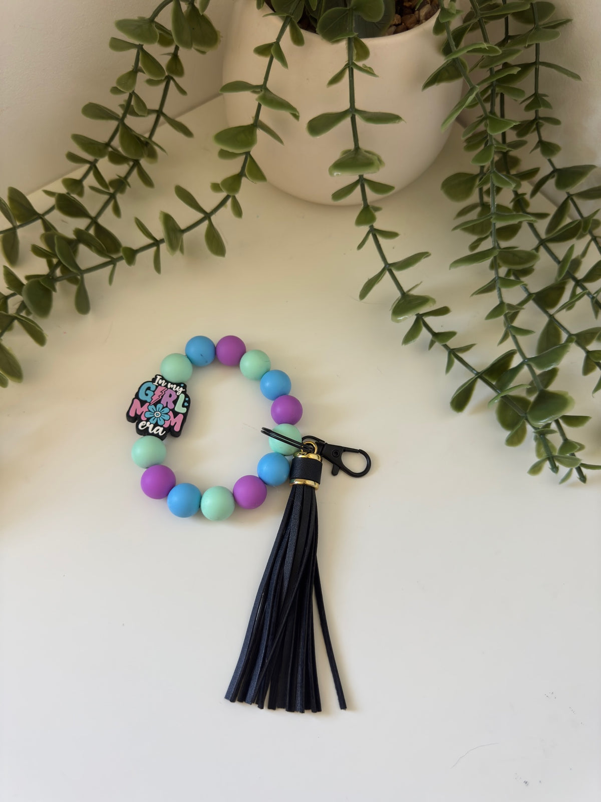 Girl mum wristlet