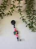 Teacher badge reel