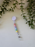 Rainbow badge reel