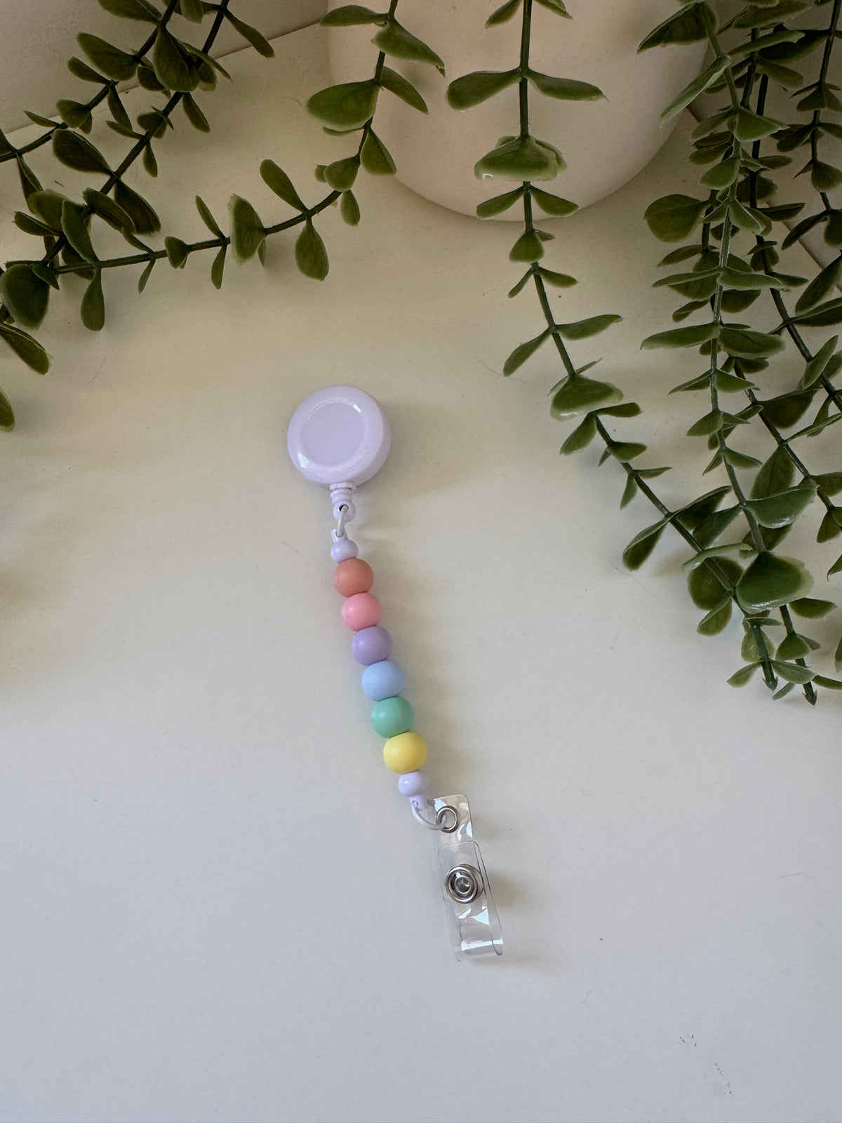 Rainbow badge reel