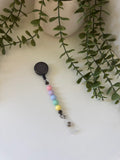 Rainbow badge reel