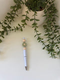 Sage flower pen