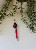 Red car pen