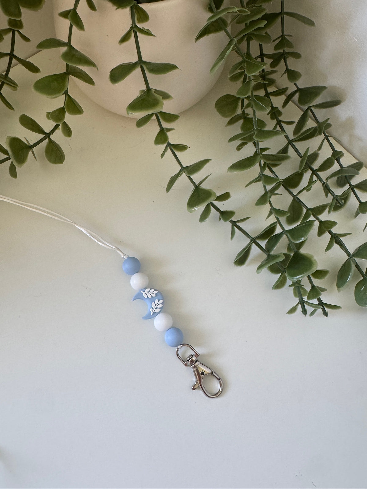 Blue moon lanyard