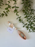 Beige butterfly car diffuser