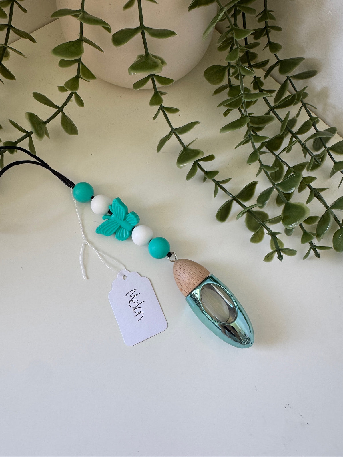 Blue butterfly car diffuser