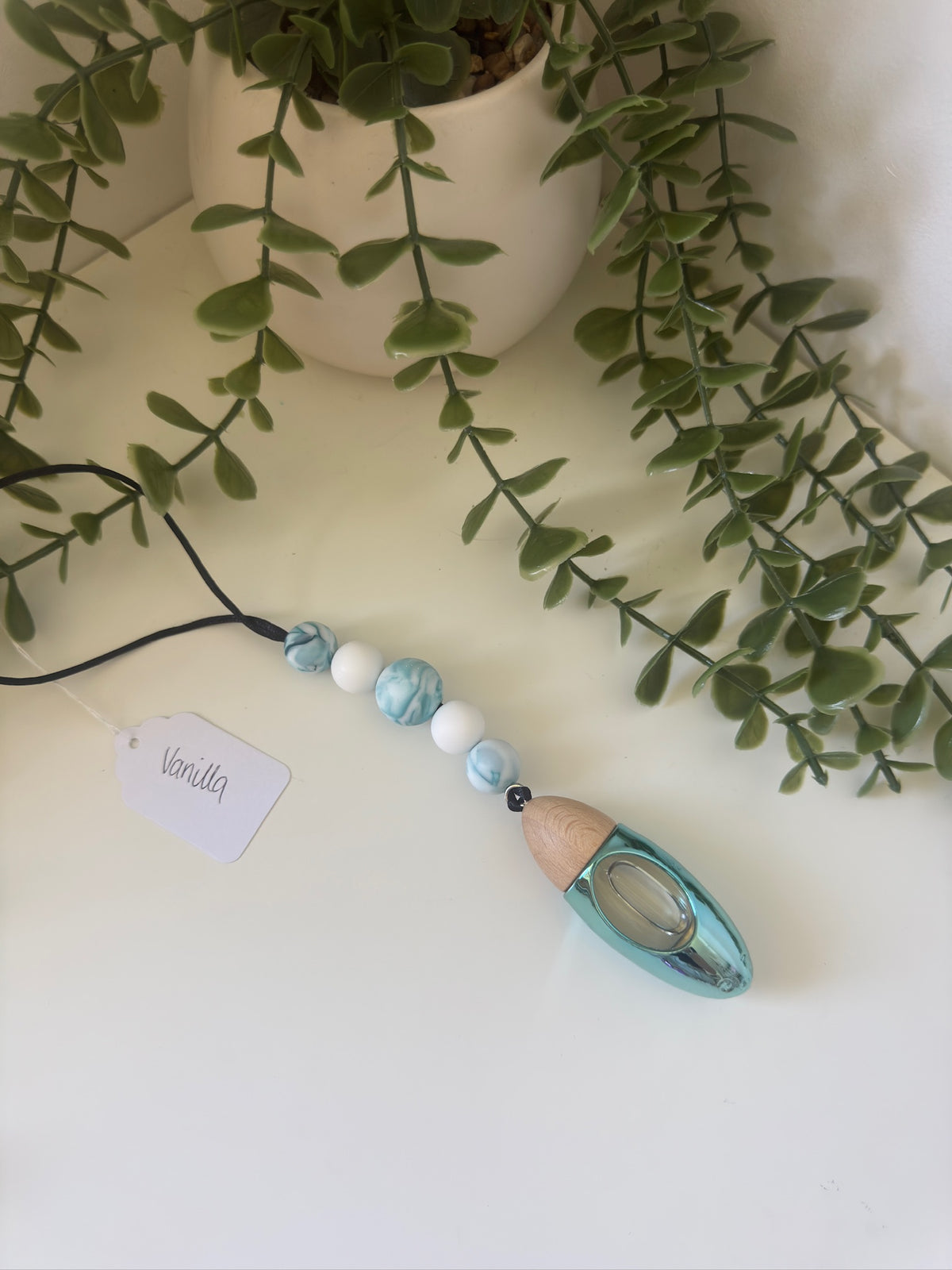 Blue marble car diffuser