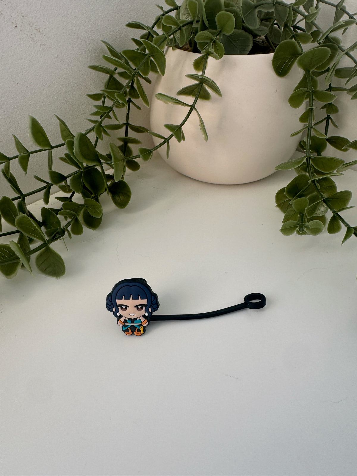 K-pop demon hunters silicone straw topper