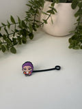 K-pop demon hunters silicone straw topper