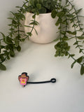 Bubble-o-bill silicone straw topper