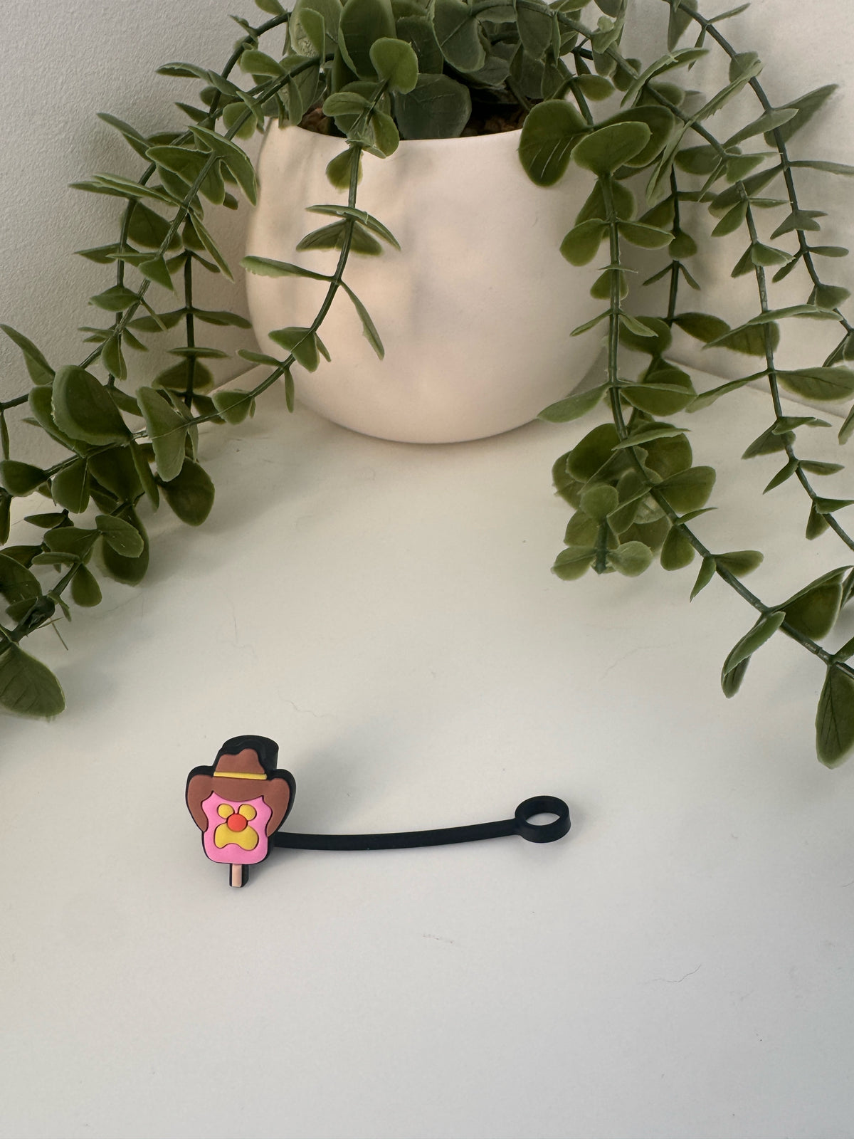 Bubble-o-bill silicone straw topper