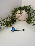 Bluey silicone straw topper