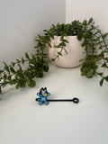 Bluey silicone straw topper