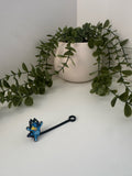 Bluey silicone straw topper